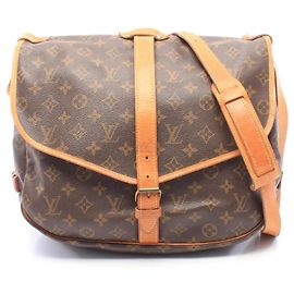 Borsa a tracolla Louis Vuitton Saumur 35 Monogram