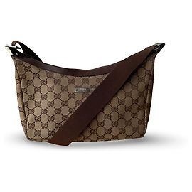 Bolso bandolera Gucci GG Canvas Negro