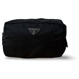 Pochette Prada in nylon nero