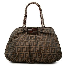 Borsa Tote Fendi Zucca con catena
