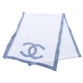 Chanel Schal aus Baumwolle und Kaschmir