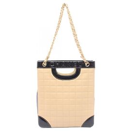 Chanel Chocolate Bar 2-Way Tote Bag