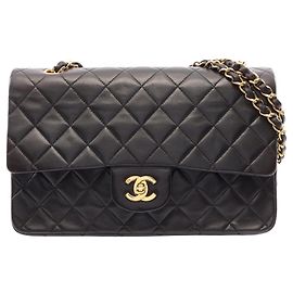 Chanel Matelassé Double Flap Schultertasche