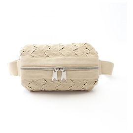 Borsello da vita Bottega Veneta in tela beige