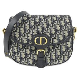 Borsa a spalla media Christian Dior DIOR OBLIQUE Bobby