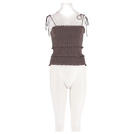 Autre Marque SKIMS Figurbetontes Top Braun