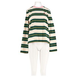 Balzac Paris Top de algodón multicolor
