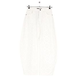 Autre Marque Vaqueros LIONESS de algodón blanco