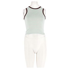 Autre Marque ADANOLA Enganliegendes Top Blau