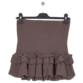 Autre Marque Falda corta marrón CÔME