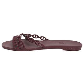 Hermès Bordeaux Rivage Sandalen - size EU 40