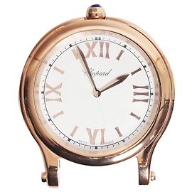 Chopard Rose gold Happy Sport table clock