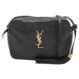 Autre Marque Black Paris Roux leather shoulder bag