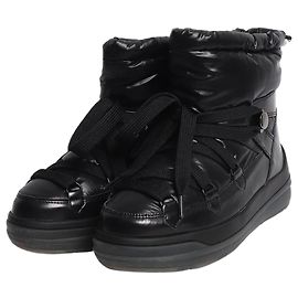 Moncler Bottes de neige matelassées noires - size EU 38 (UK 5)