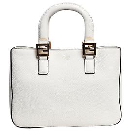 Fendi Borsa tote Selleria bianca