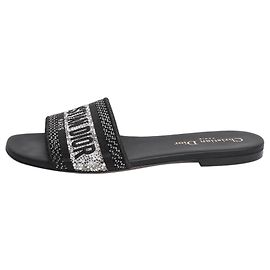 Autre Marque Ciabatte Dway con cristalli nere - size EU 37