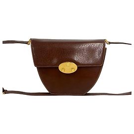 Gucci Vintage Schultertasche aus Leder