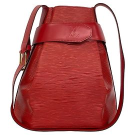 Louis Vuitton Vintage Sac Depaule Epi Leather Shoulder Bag