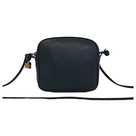 Loewe Vintage Anagram Logo Hardware Mini-Schultertasche aus Leder