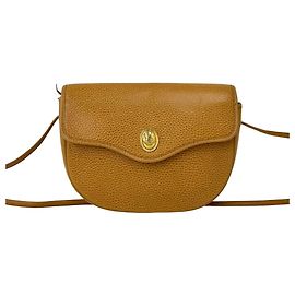 Borsa a tracolla in pelle Christian Dior Vintage con logo CD