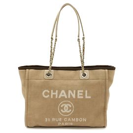 Borsa Tote CHANEL Linea Deauville MM Medium