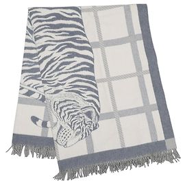 Hermès Manta Hermes Plaid Jacquard Tigre Altai