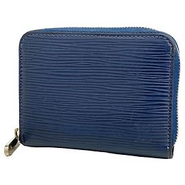 Monedero Zippy de cuero Epi Louis Vuitton