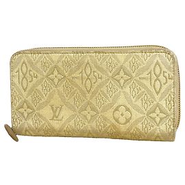 Cartera Zippy de jacquard Monogram Louis Vuitton