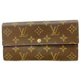 Louis Vuitton Monogram Portefeuille Sarah Long Wallet