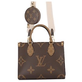 Louis Vuitton Monogram Reverse Giant OnTheGo PM Handtasche