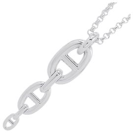 Hermès Collana Hermes Kara Chaine d'Ancre Enchainée GM