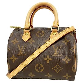 Louis Vuitton Monogram Nano Speedy Handtasche