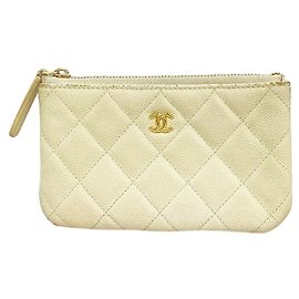 Monedero Chanel Matelassé de piel caviar