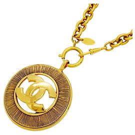 Colar Chanel Coco Mark Circle