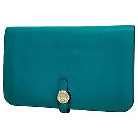 Hermès Portefeuille long Hermes Dogon Swift