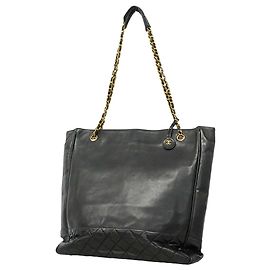 Bolso Tote con cadena Chanel Matelassé de piel de cordero
