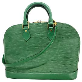 Bolsa Louis Vuitton Alma Epi M52144 em Borneo Green