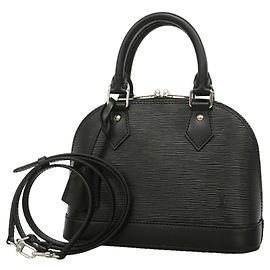 Sac à main Louis Vuitton Alma BB en cuir Epi