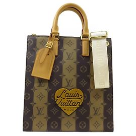 Louis Vuitton x Nigo Sac Plat Monogram Stripe Tote Bag