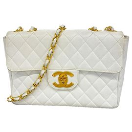 Borsa a tracolla Chanel bianca