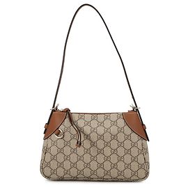Gucci Schultertasche GG Emblem Supreme Leather