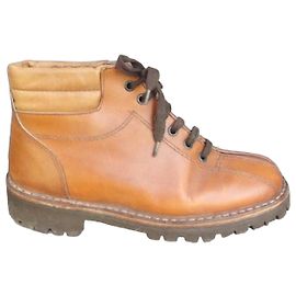 Autre Marque Botins de caminhada em couro