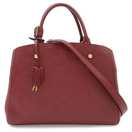 Borsa Louis Vuitton Monogram Empreinte Montaigne MM