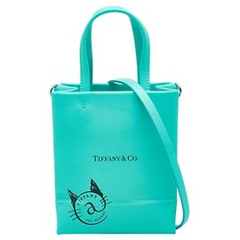 Autre Marque Tiffany & Co. Cat Street Mini Shopping Tote