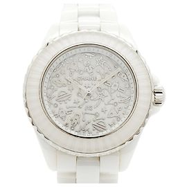 Reloj para mujer Chanel J12 Cosmic H7990 Esfera Blanca