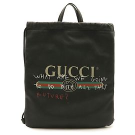 Gucci Coco Capitan Rucksack mit Kordzug