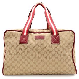 Gucci GG Canvas Boston Bag