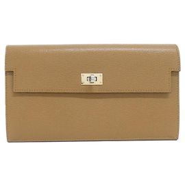 Hermès Hermes Kelly Pocket Long Electrum Geldbörse