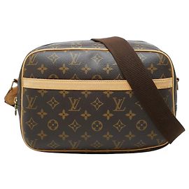 Borsa a tracolla Louis Vuitton Monogram Reporter PM
