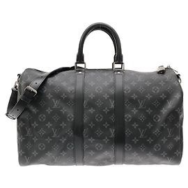 Louis Vuitton Monogram Eclipse Keepall Bandoulière 45cm